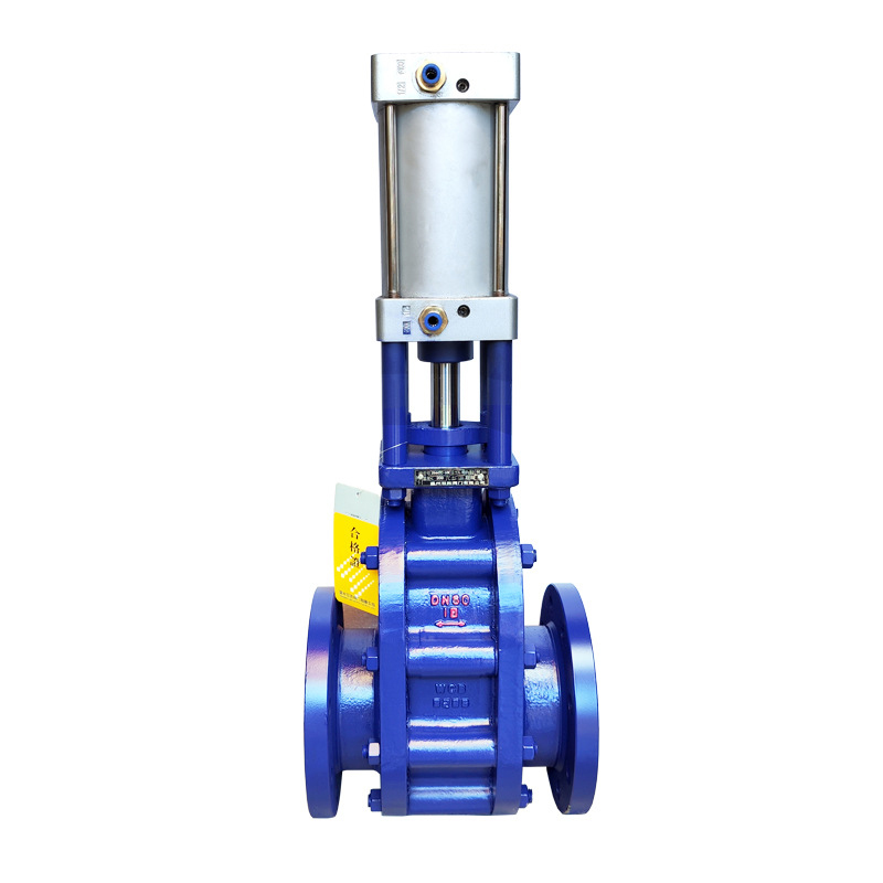 氣動陶瓷雙閘板閥 氣動陶瓷雙閘板閥